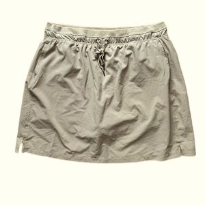 Khaki Skort by Green Tea XXL